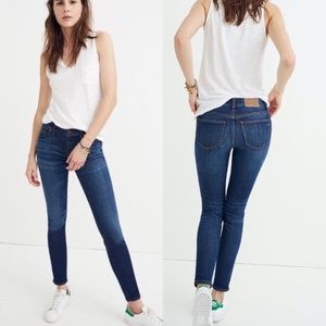 Madewell Skinny Skinny 8” Riverdale Wash 25 F9016